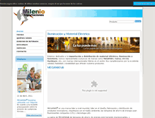 Tablet Screenshot of importacionesmilenio.com